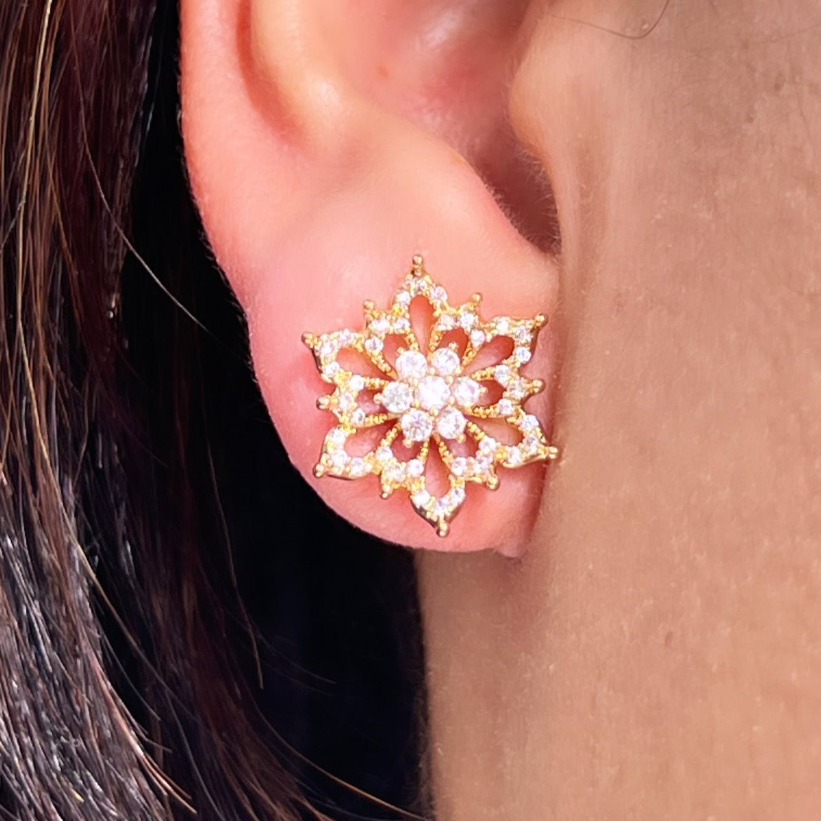 Star earrings