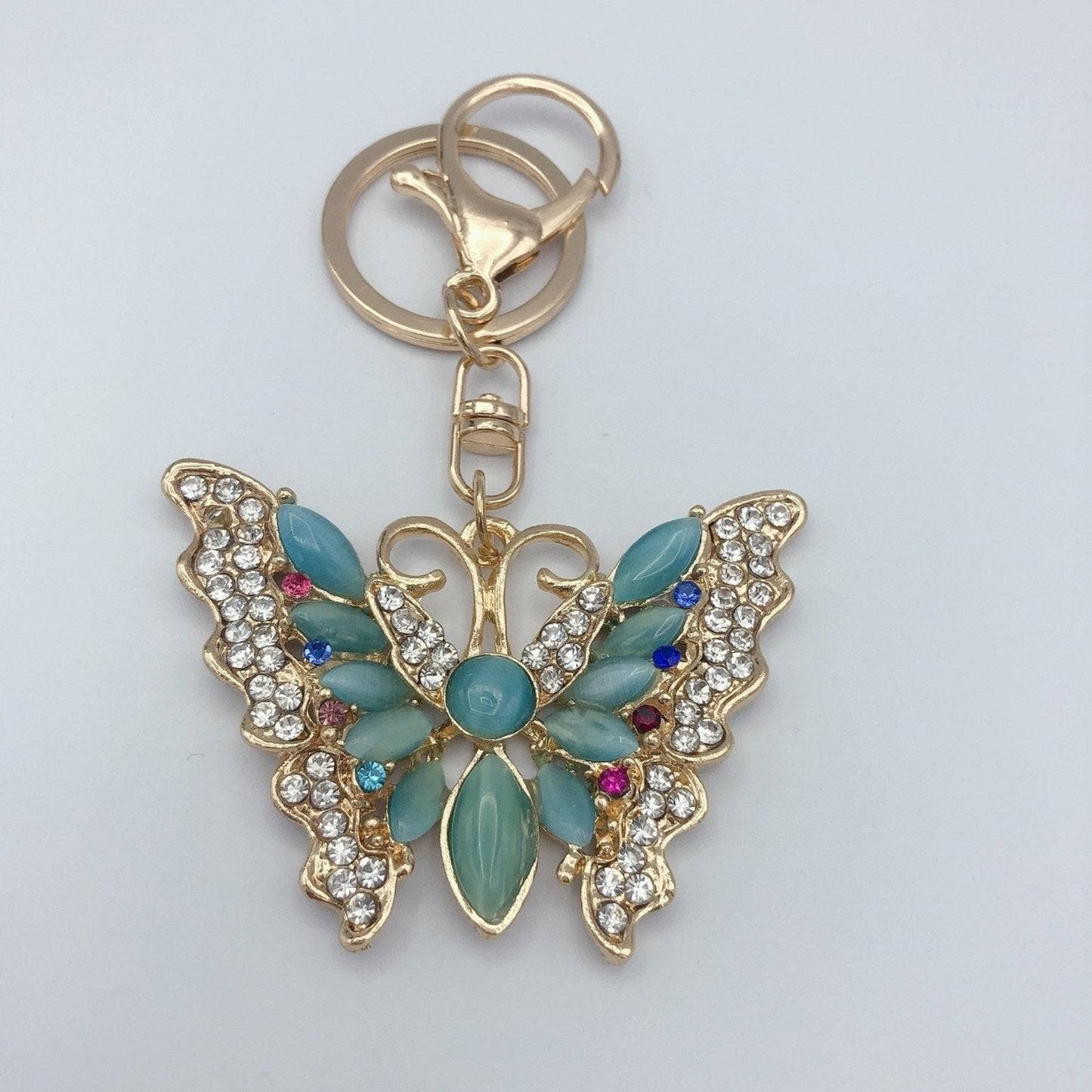 Load image into Gallery viewer, Blue Butterfly Keychain - Nani Axcesory
